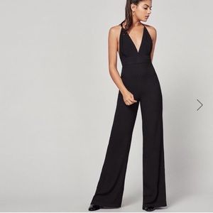 Reformation Black Patton Jumpsuit Size 2